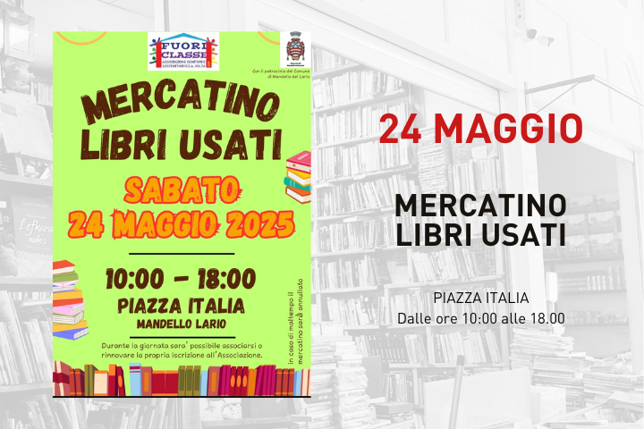 L'immagine contiene i dettagli dell'evento riportati nella descrizione