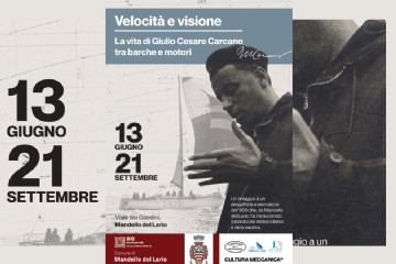 L'immagine puramente decorativa riporta le date di esposizione della mostra - 13 giugno - 21 settembre