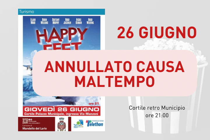 L'immagine riporta i dettagli dell'evento presenti in descrizione