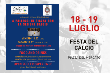 L'immagine riporta i dettagli presenti nella descrizione dell'evento