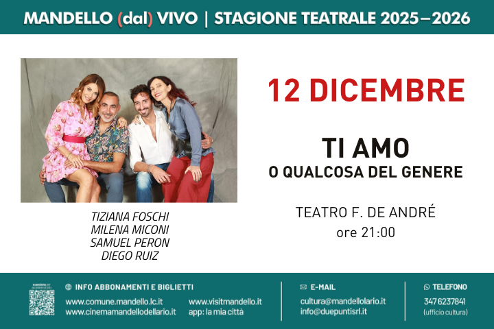 L'immagine riporta i dettagli dell'evento presenti in descrizione