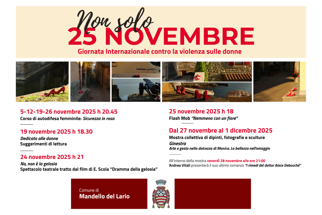 L'immagine riporta gli eventi riepilogati in descrizione