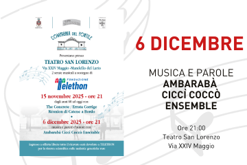 L'immagine riporta i dettagli dell'evento presenti in descrizione