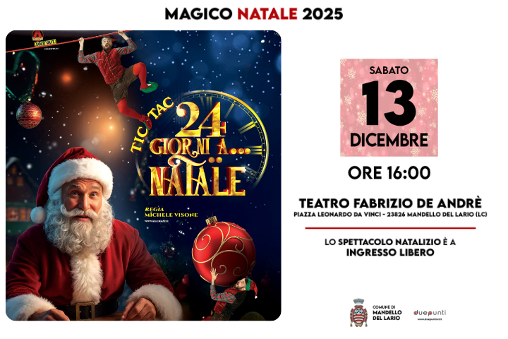 L'immagine riporta il titolo dell'evento