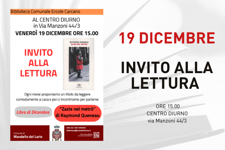 L'immagine riporta i dettagli dell'evento presenti in descrizione