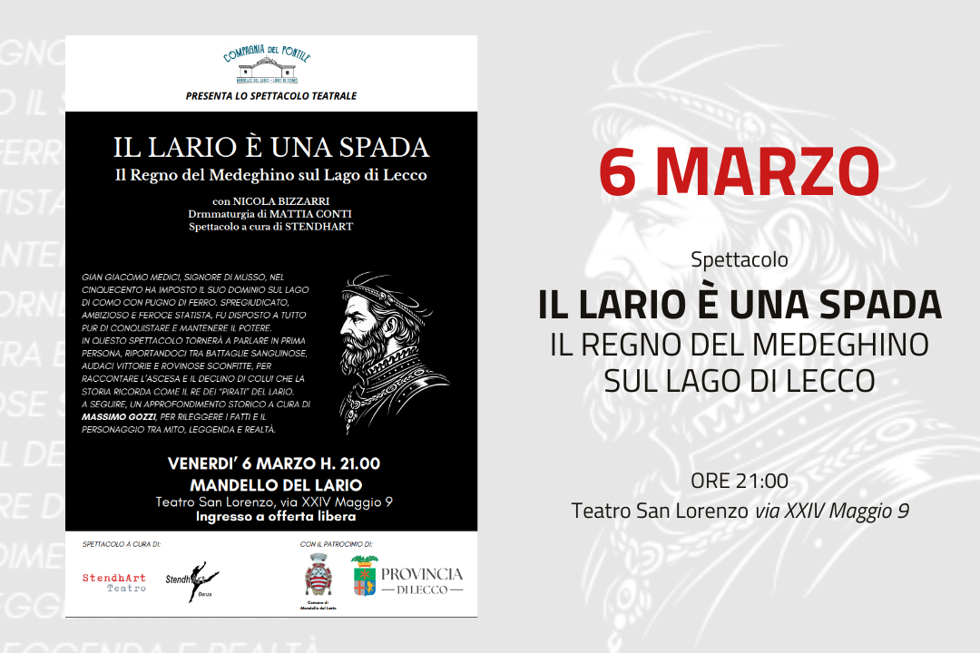 L'immagine riporta i dettagli dell'evento presenti in descrizione