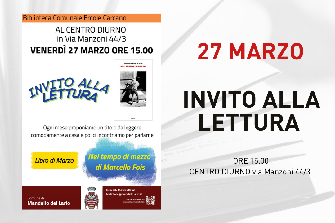 L'immagine riporta le informazioni dell'evento presenti in descrizione