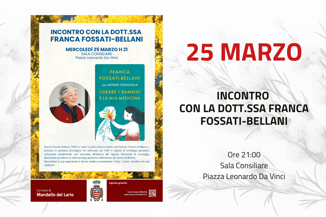 L'immagine riporta i dettagli dell'evento presenti in descrizione