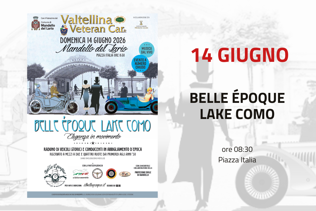 L'immagine riporta i dettagli dell'evento presenti in descrizione