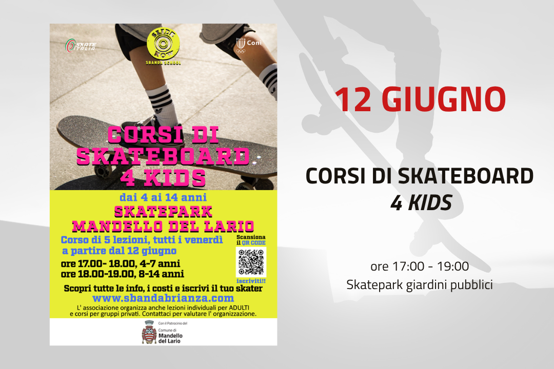 L'immagine riporta i dettagli dell'evento presenti in descrizione