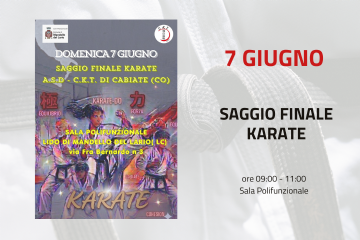 L'immagine riporta i dettagli dell'evento presenti in descrizione