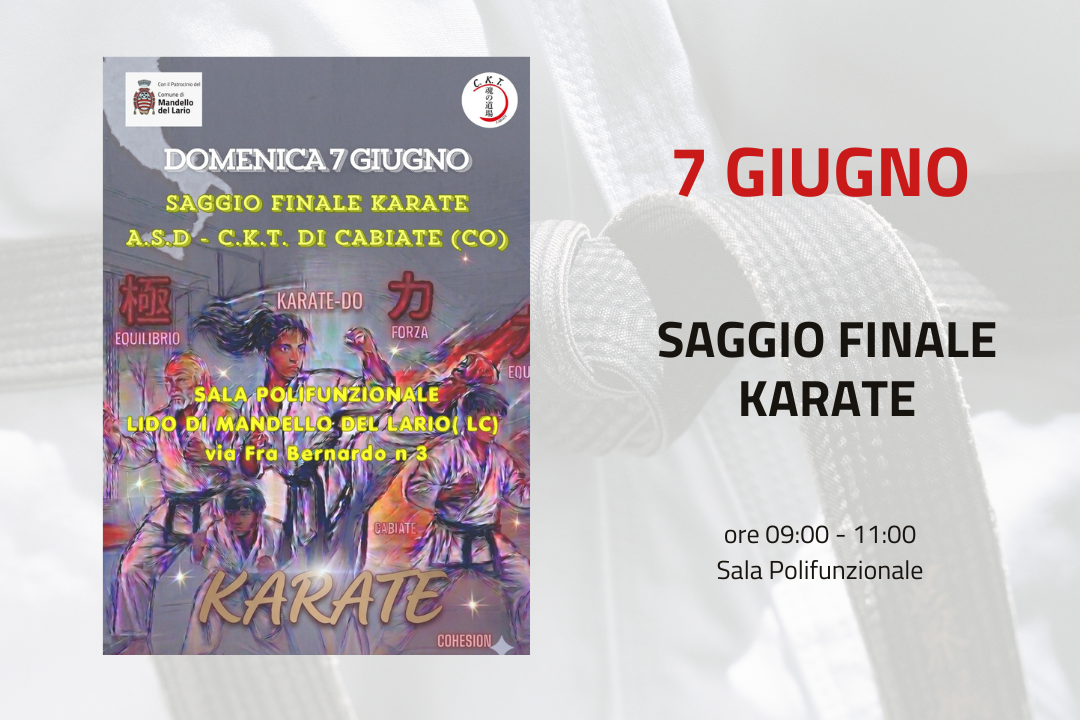 L'immagine riporta i dettagli dell'evento presenti in descrizione