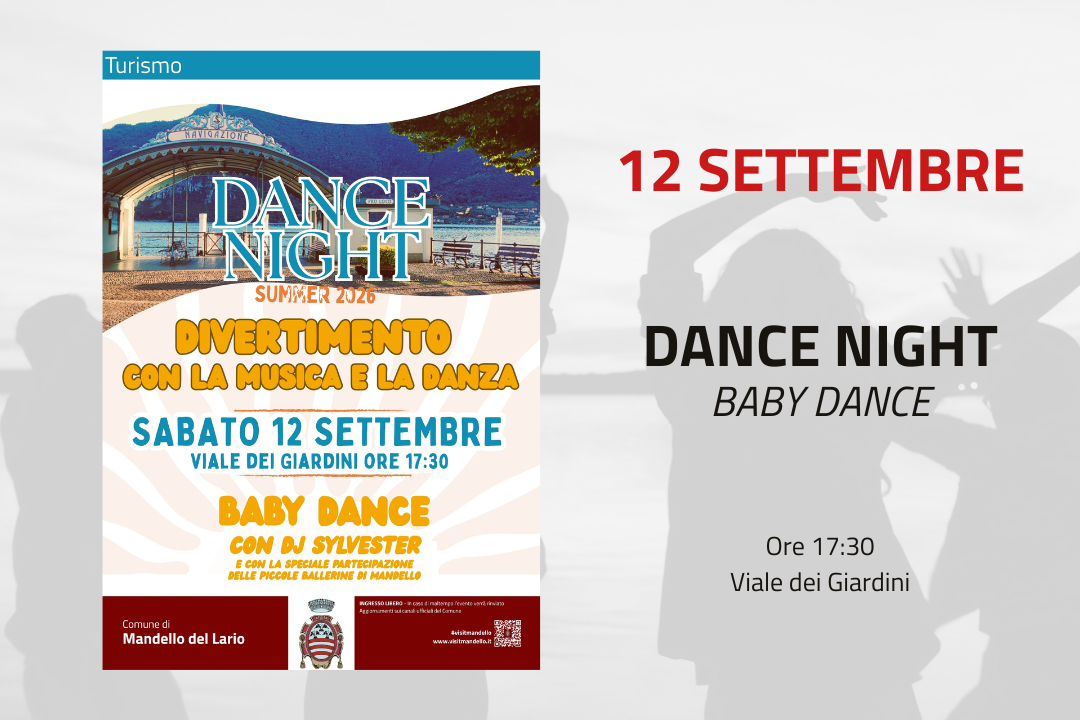 L'immagine riporta i dettagli dell'evento presenti in descrizione