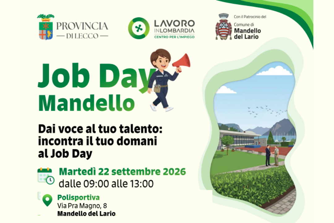 L'immagine riporta i dettagli dell'evento presenti in descrizione