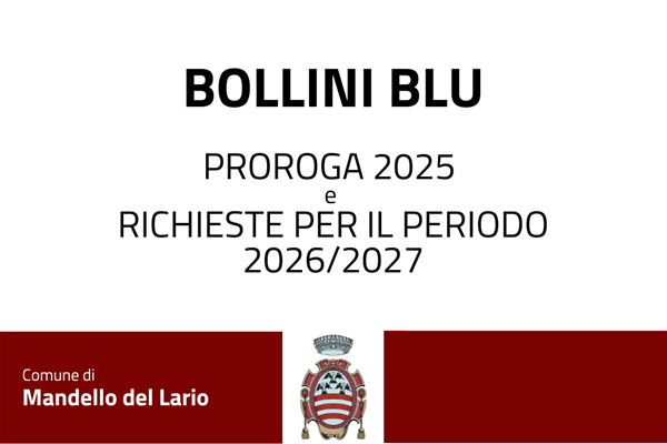 L'immagine riporta il titolo dell'avviso